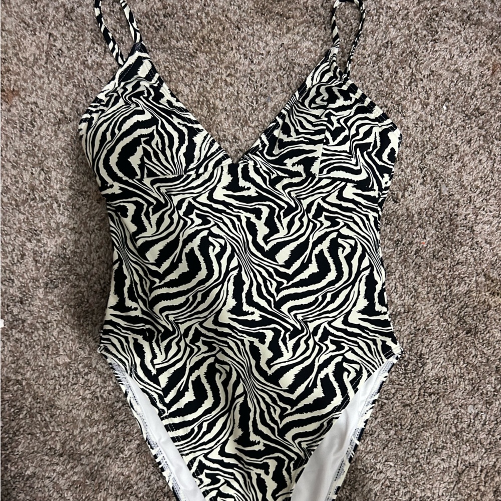Zebra One Piece Swimsuit